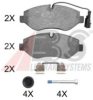 A.B.S. 37659 OE Brake Pad Set, disc brake